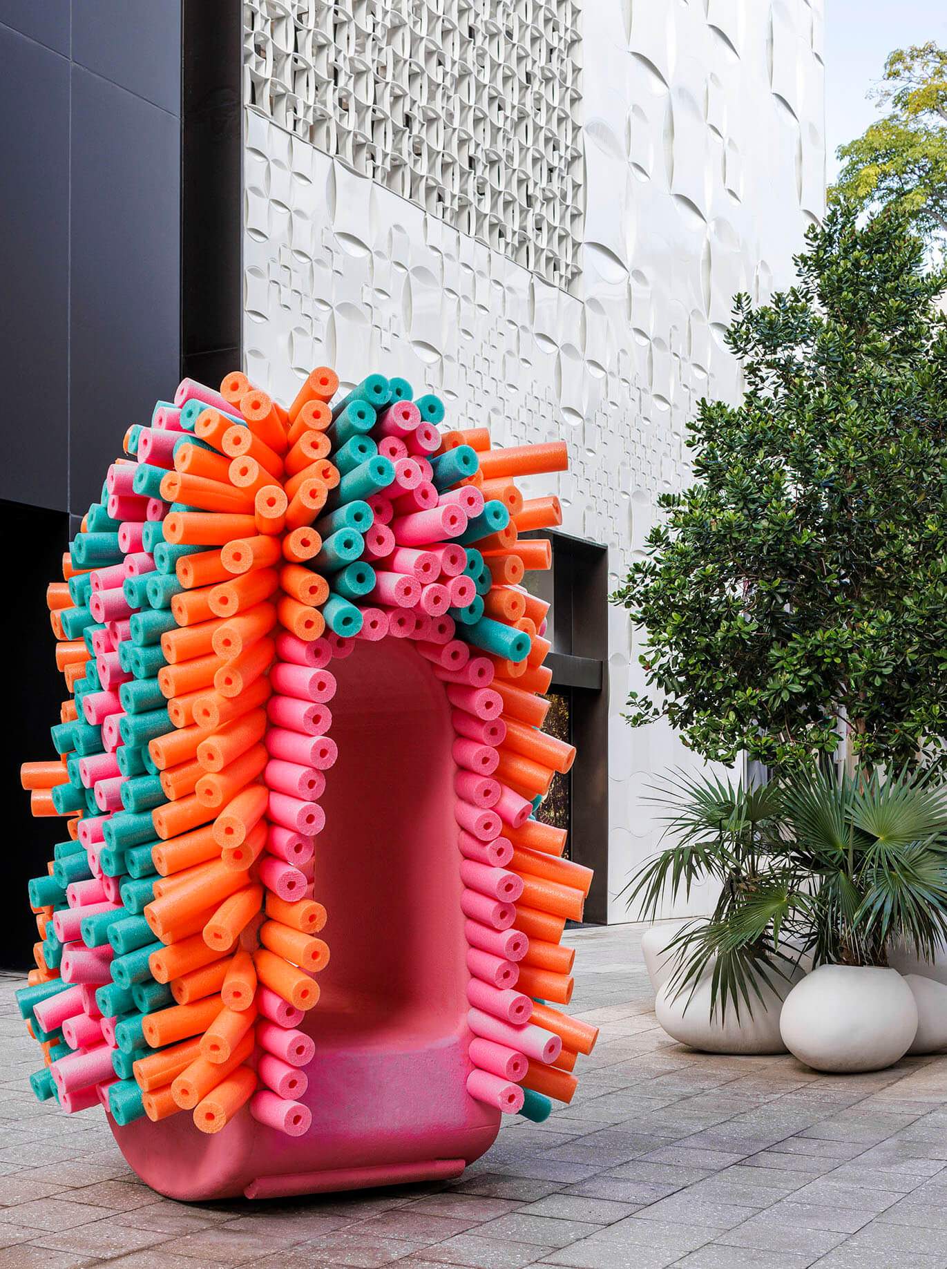 colorful sculpture