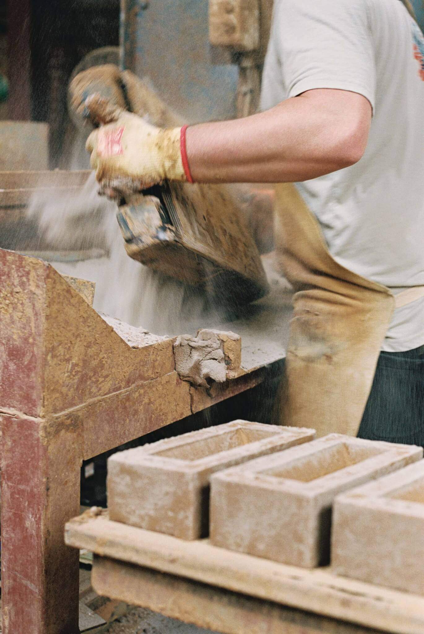 making bricks