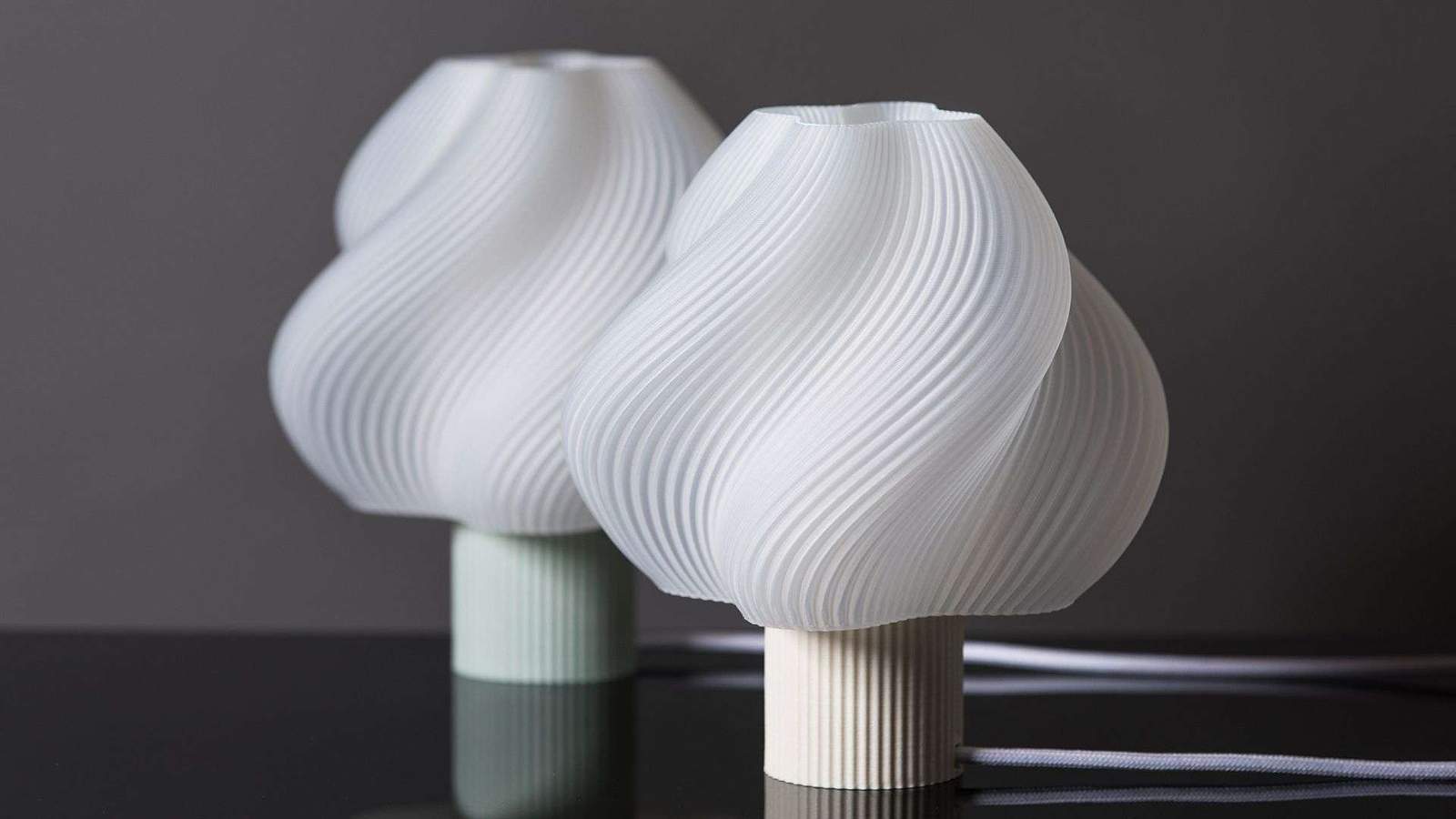 Soft Serve Lamp is inspired by ice cream