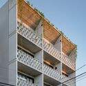 Huachinango 36 Building / Kiltro Polaris Arquitectura - Exterior Photography, Facade