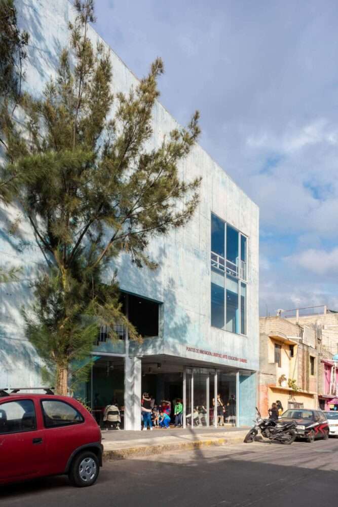 exterior view of community center