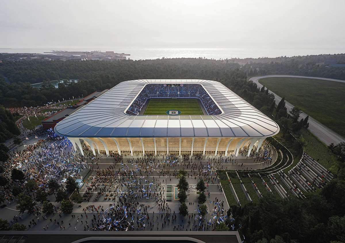 The design of the new Aarhus Stadium in Denmark has been unveiled