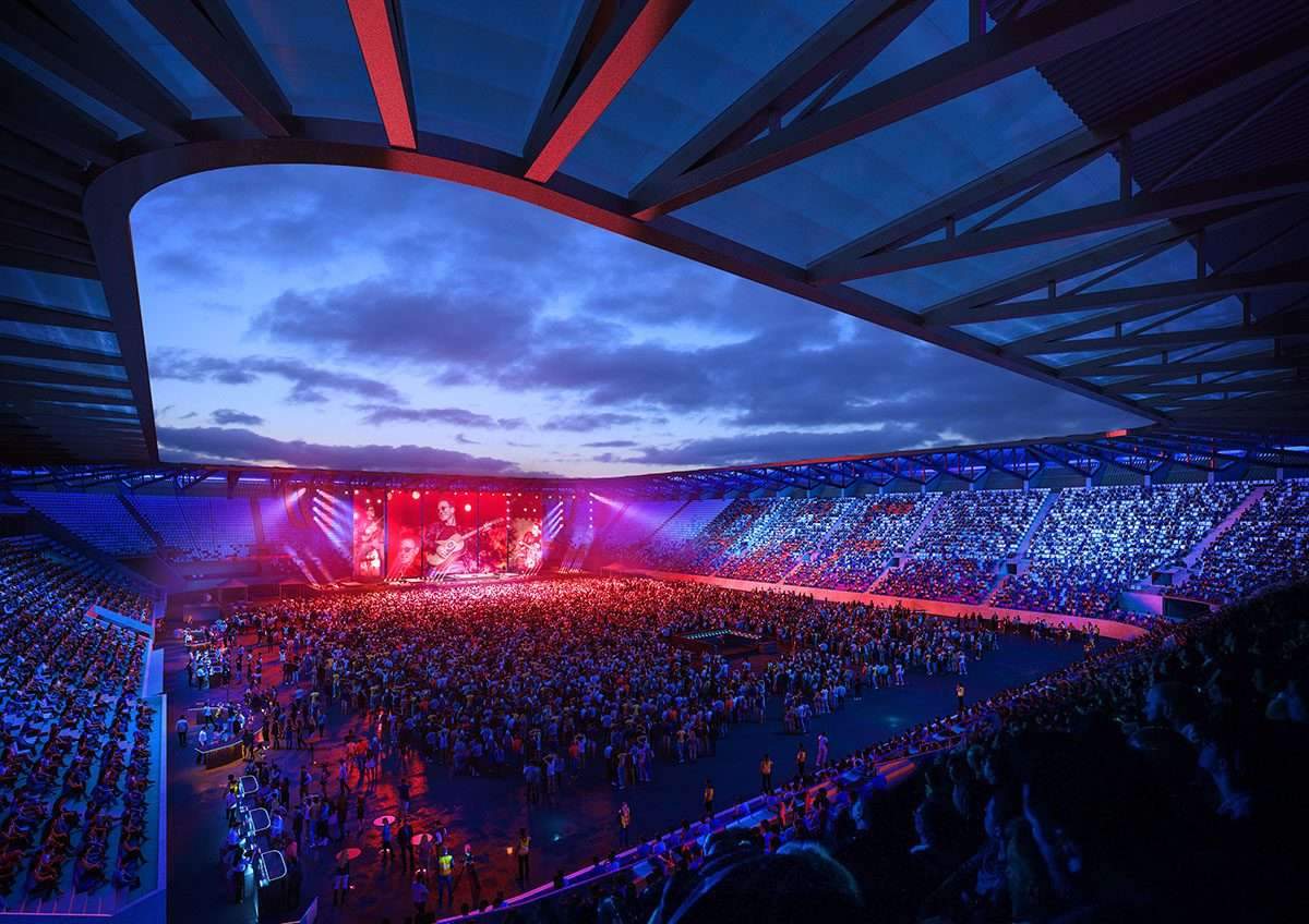 The design of the new Aarhus Stadium in Denmark has been unveiled
