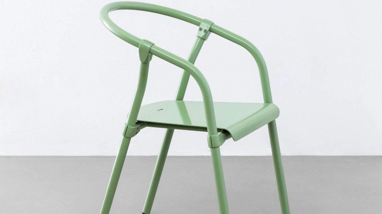 Tube Chair has a simple yet clever tubular construction