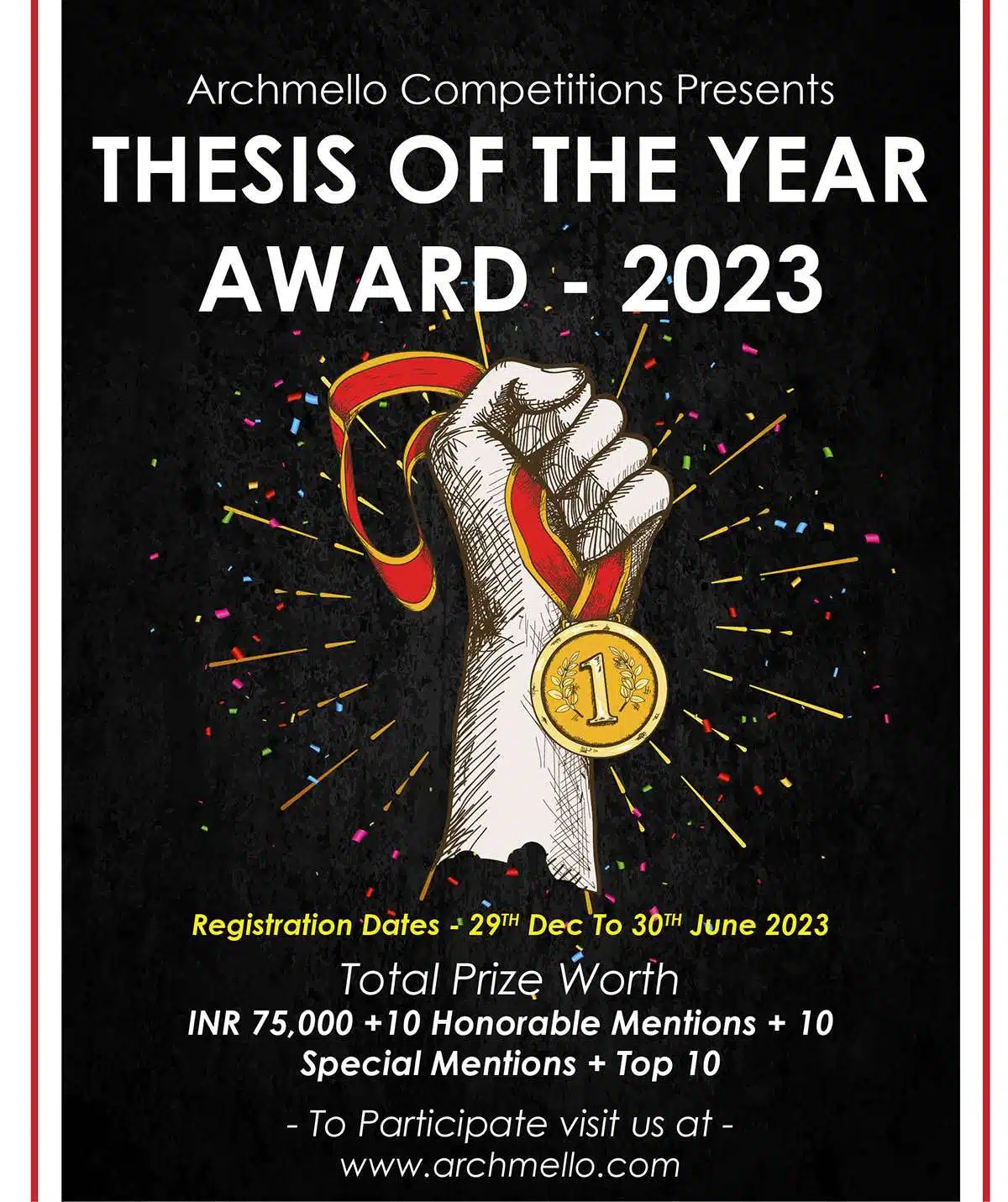 Thesis of the Year Award 2023 جائزة أطروحة العام 2023