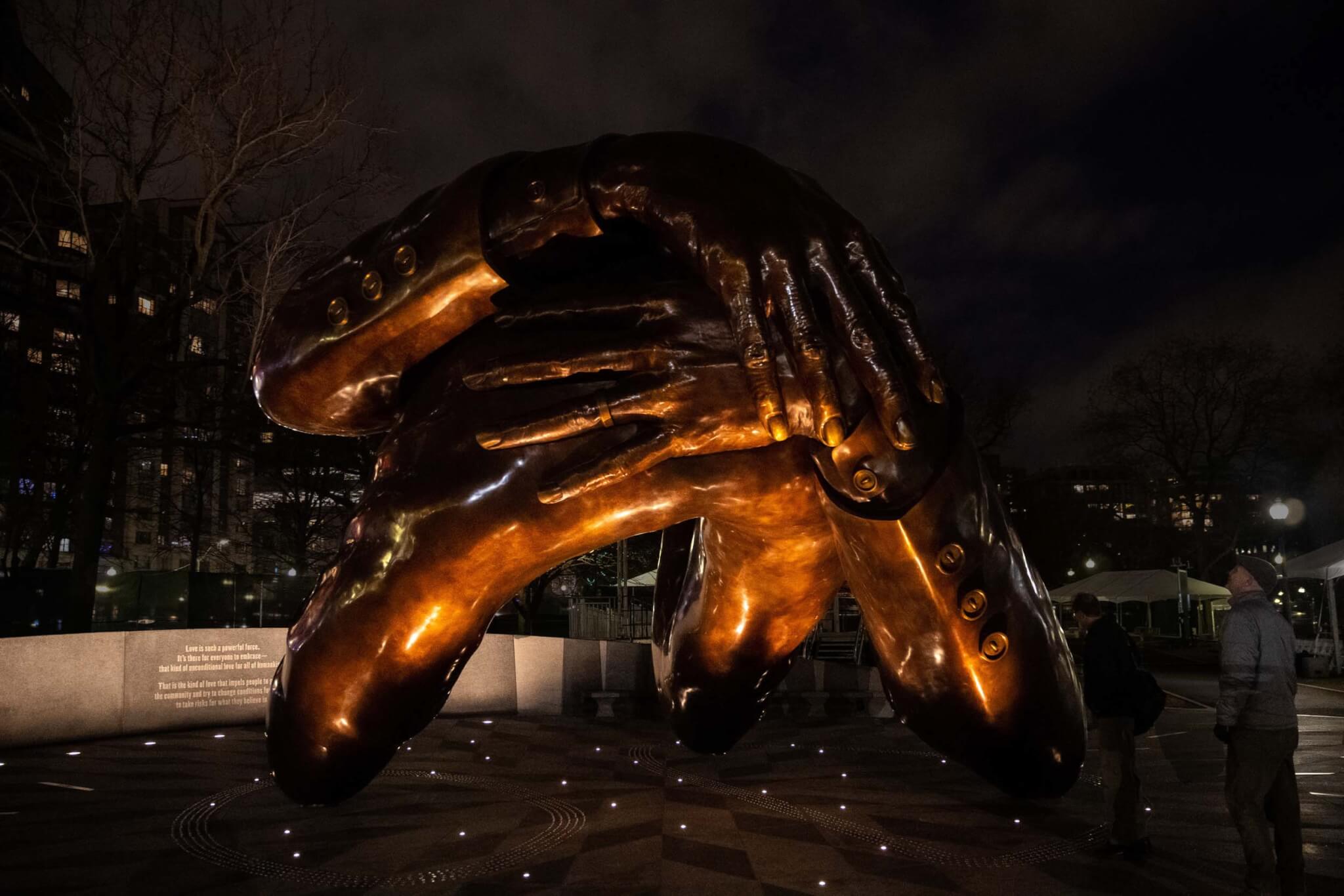 A new sculpture and plaza on the Boston Common honors Dr. Martin Luther