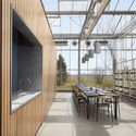 Granor Greenhouse / Wheeler Kearns Architects - Interior Photography, Kitchen, Table, Chair, Beam