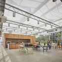Granor Greenhouse / Wheeler Kearns Architects - Interior Photography, Kitchen, Table, Windows, Beam