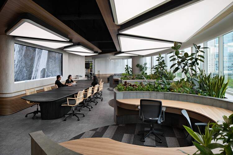 Saham Rakyat Office / Angkasa Architects - Interior Photography, Table, Chair, Windows