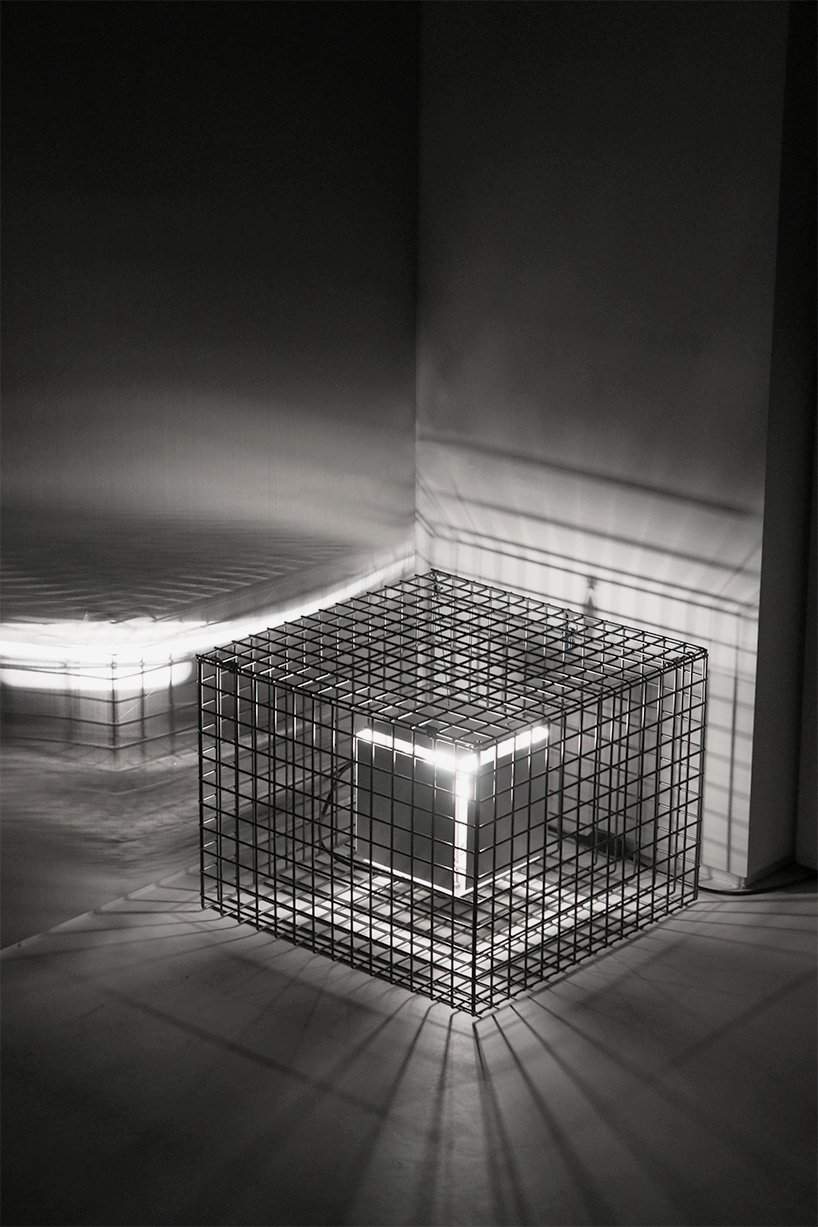 yeongseok do's celestial caged light sculpture embodies human identity in the vast universe