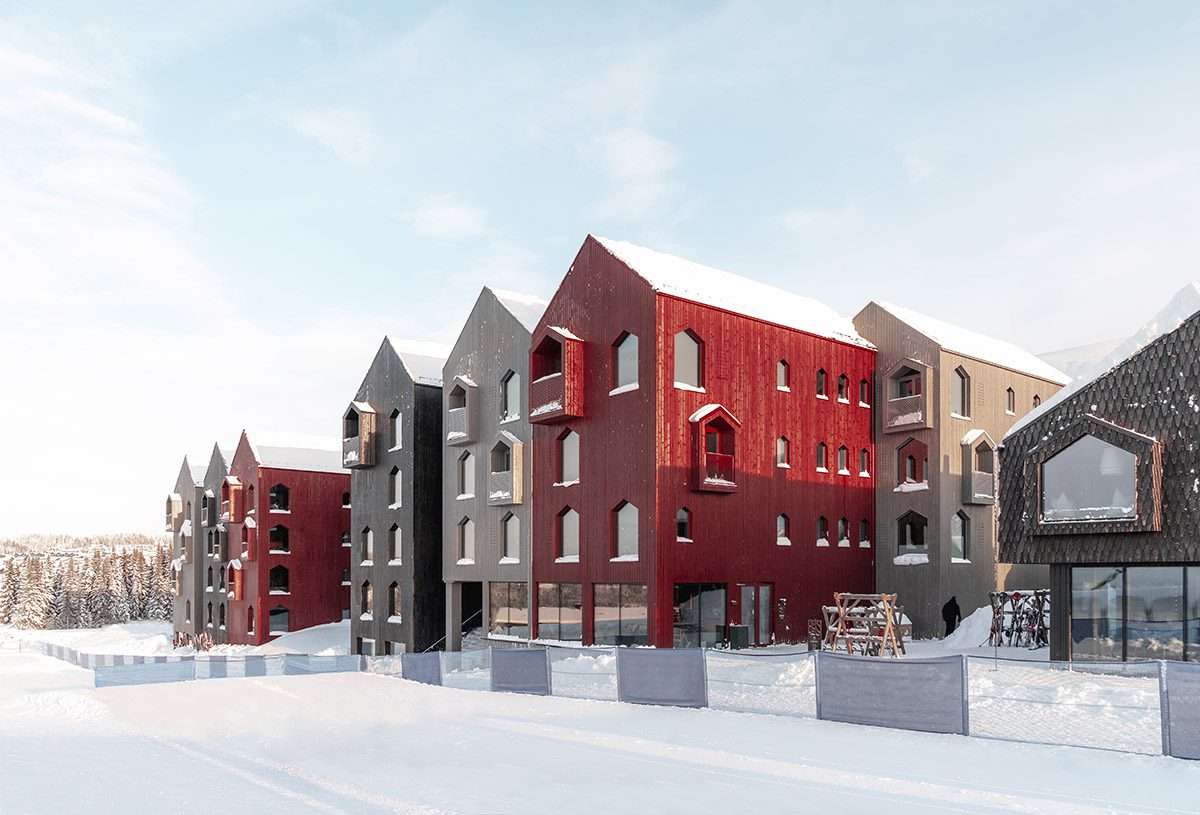 Completion of the first and second phases of the ski resort village in Norway