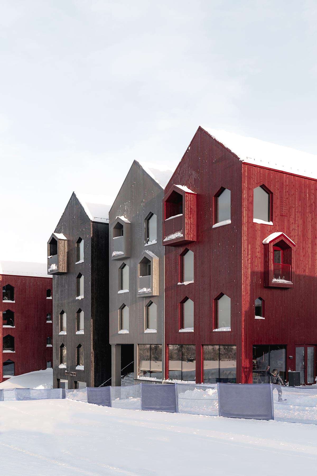 Completion of the first and second phases of the ski resort village in Norway