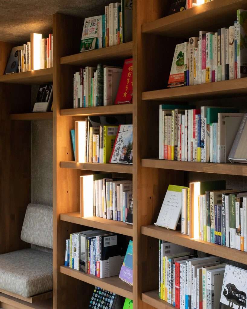 مكتبة تحت الأرض اليابان حقول kurkku