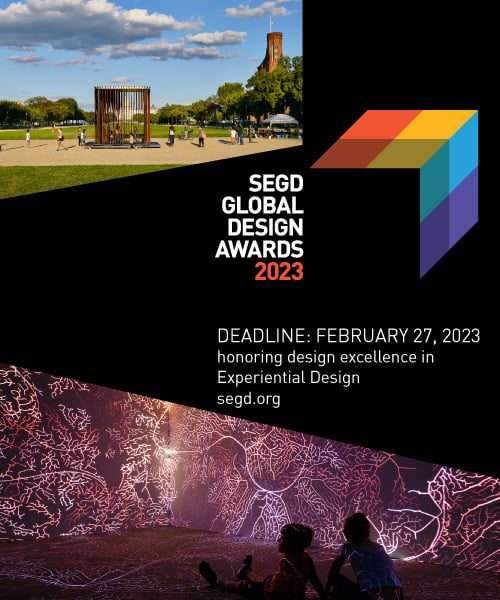 2023 SEGD Global Design Awards 2023 جوائز SEGD العالمية للتصميم