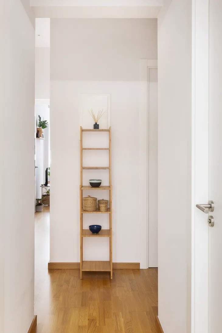 Adding utility with style using a storage ladder