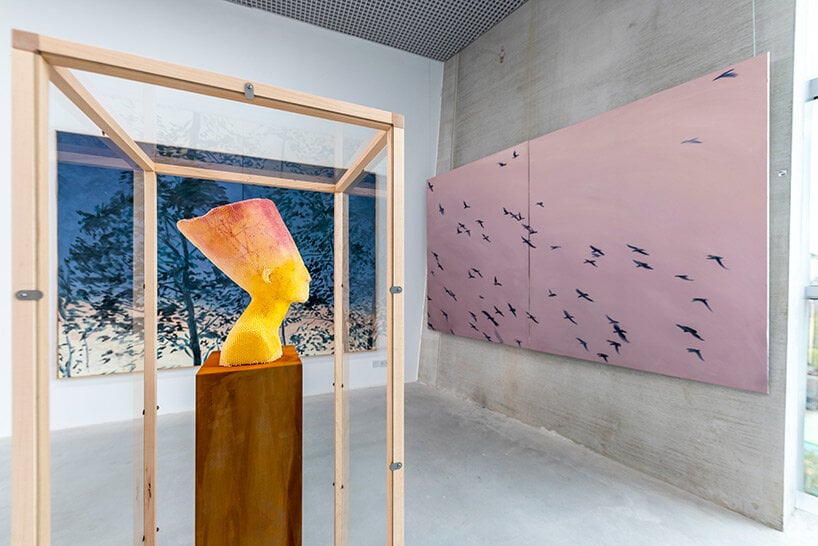 tomáš libertíny's beeswax busts of hera and nefertiti translate vulnerability into strength