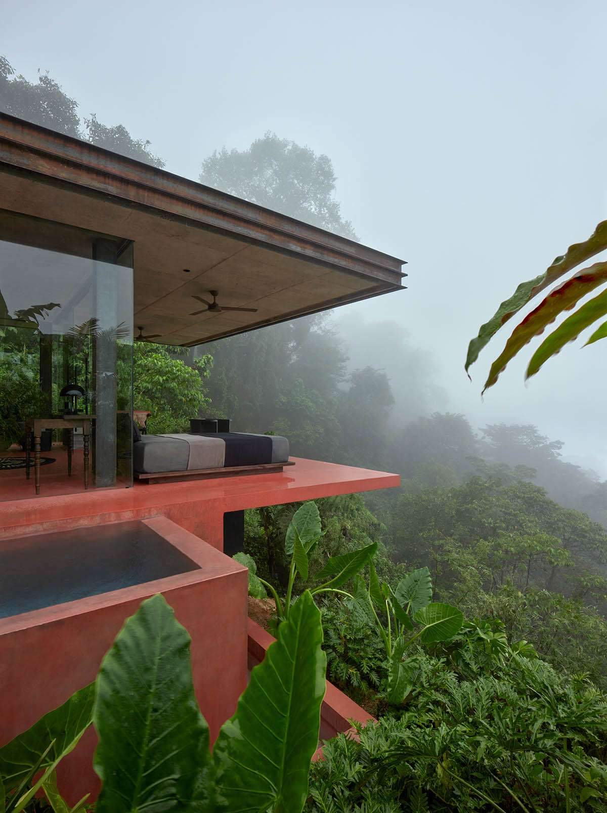 Earthy villas with minimalist touches in the Costa Rican jungle