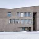 مدرسة لوميت للفنون الثانوية / Lukkairoinen Architects - التصوير الخارجي ، الطوب ، الواجهة ، النوافذ