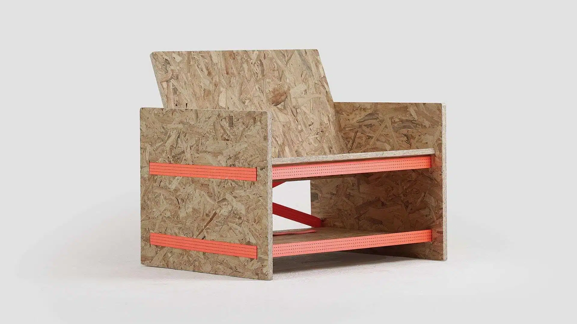 Unique furniture designs utilizing the power of ratchet straps تصميمات أثاث فريدة من نوعها تستخدم قوة أحزمة السقاطة