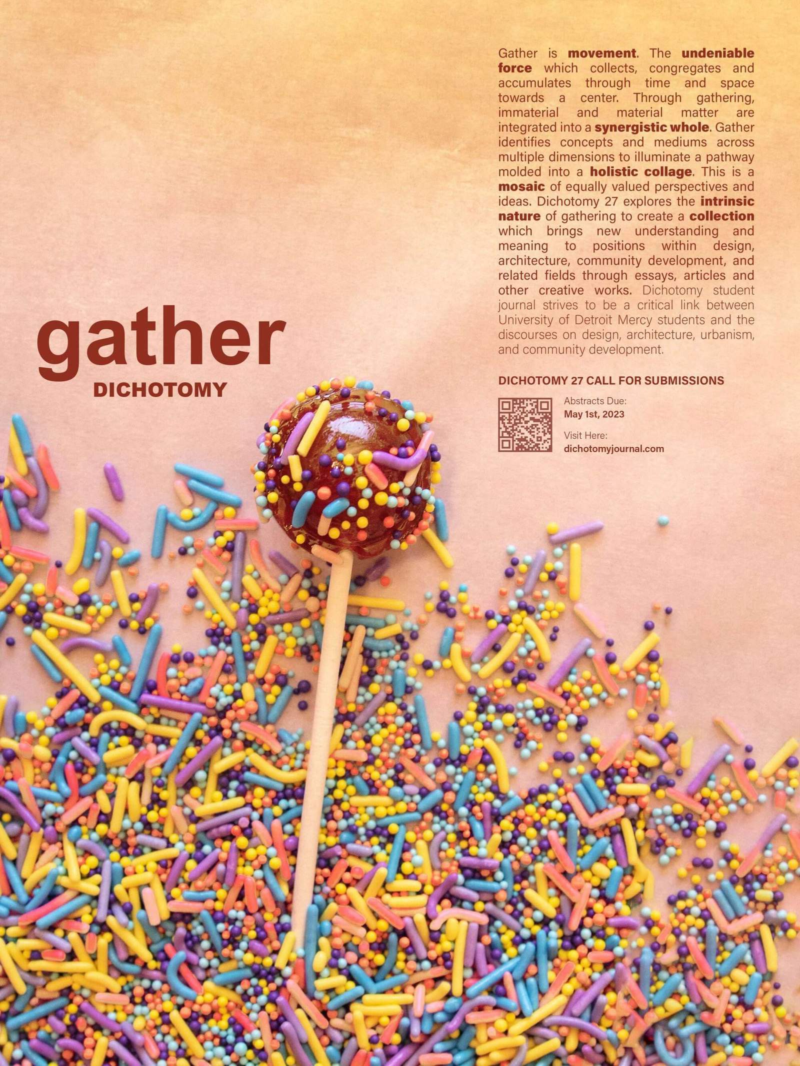 Call for Submission: Dichotomy 27 GATHER