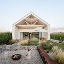 House with Atelier / Monmar ateliér - Exterior Photography, Facade, Chair, Garden