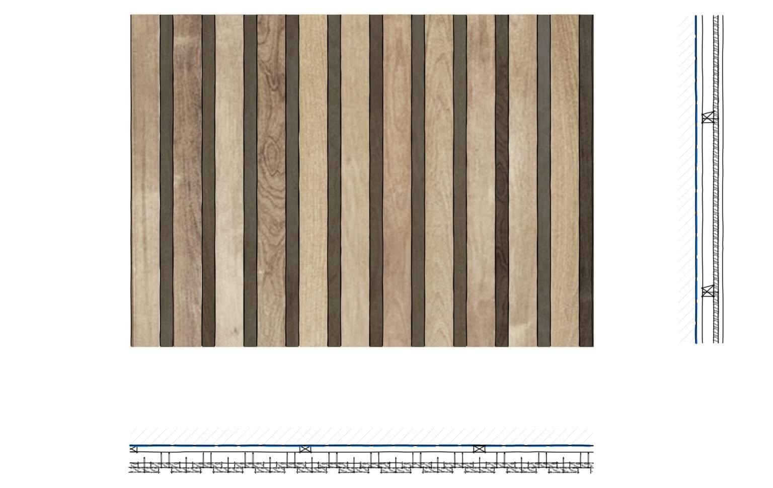 Different types of cladding for buildings