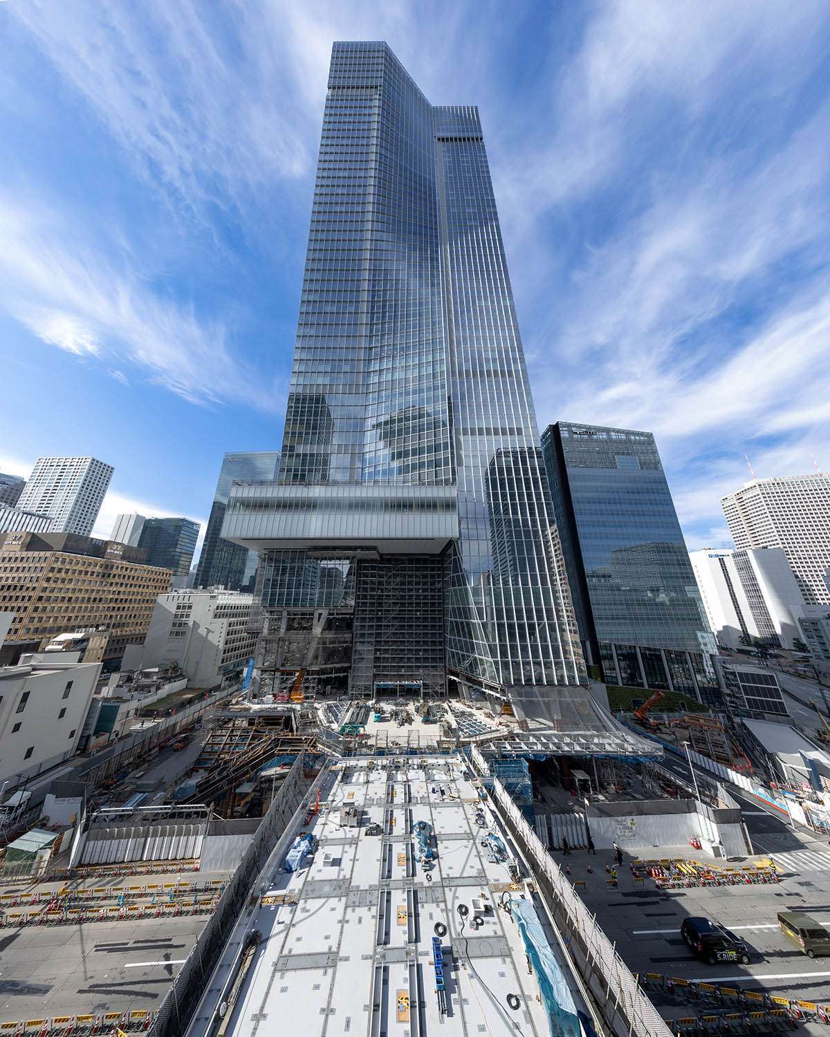 New designs and details released for OMA's first tower in Tokyo