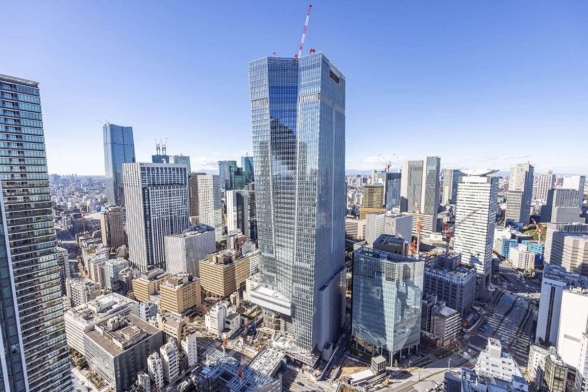 New designs and details released for OMA's first tower in Tokyo