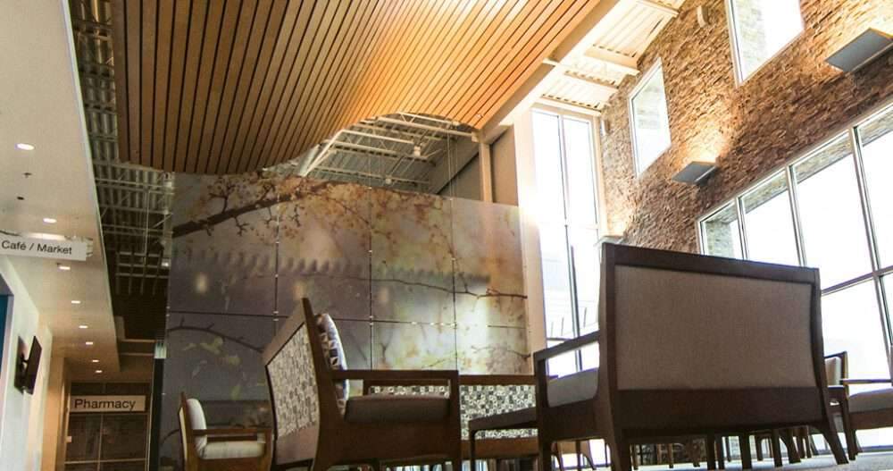 Interior design for health and medical centers