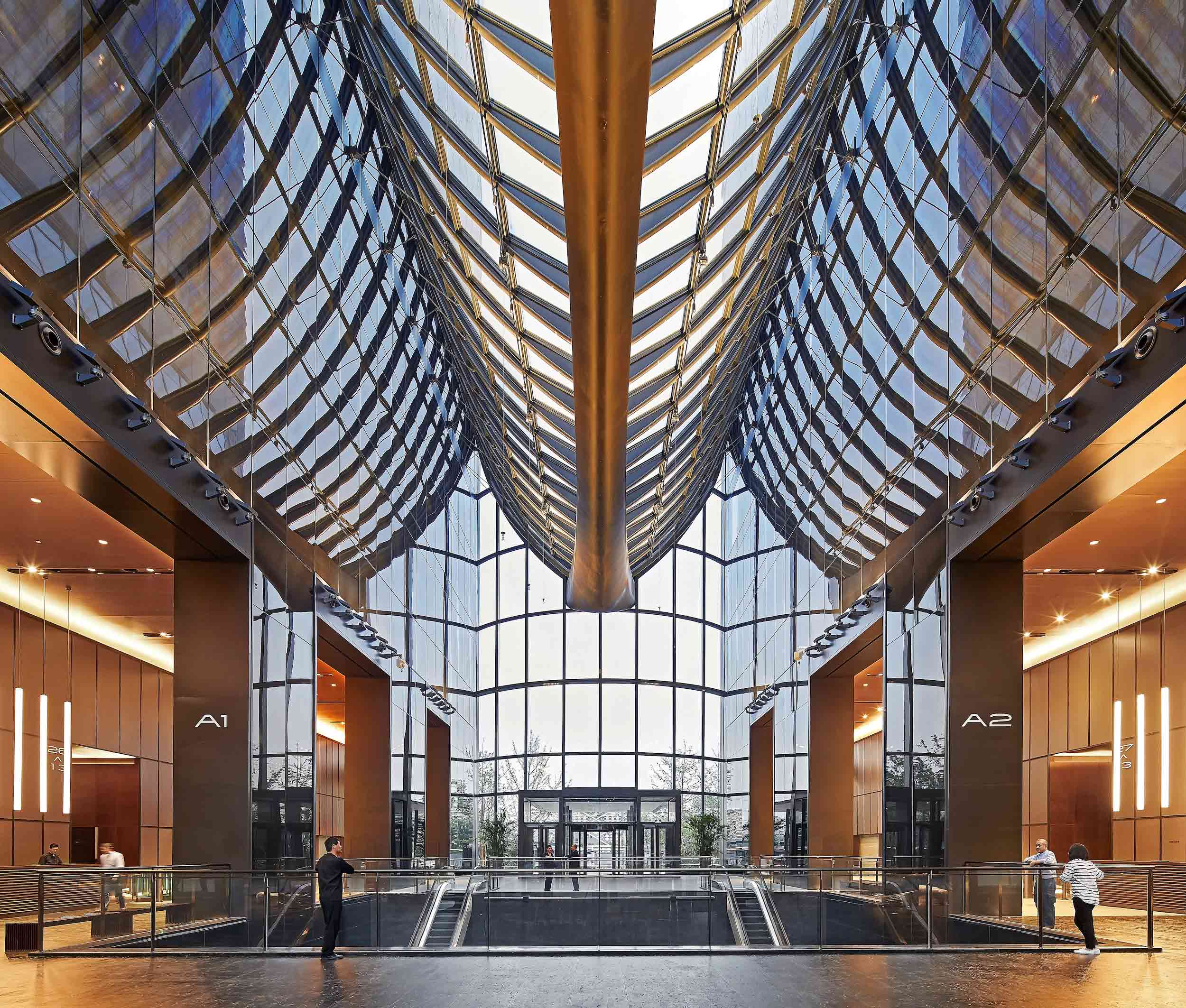تشاويانغ بارك بلازا من تصميم MAD Architects