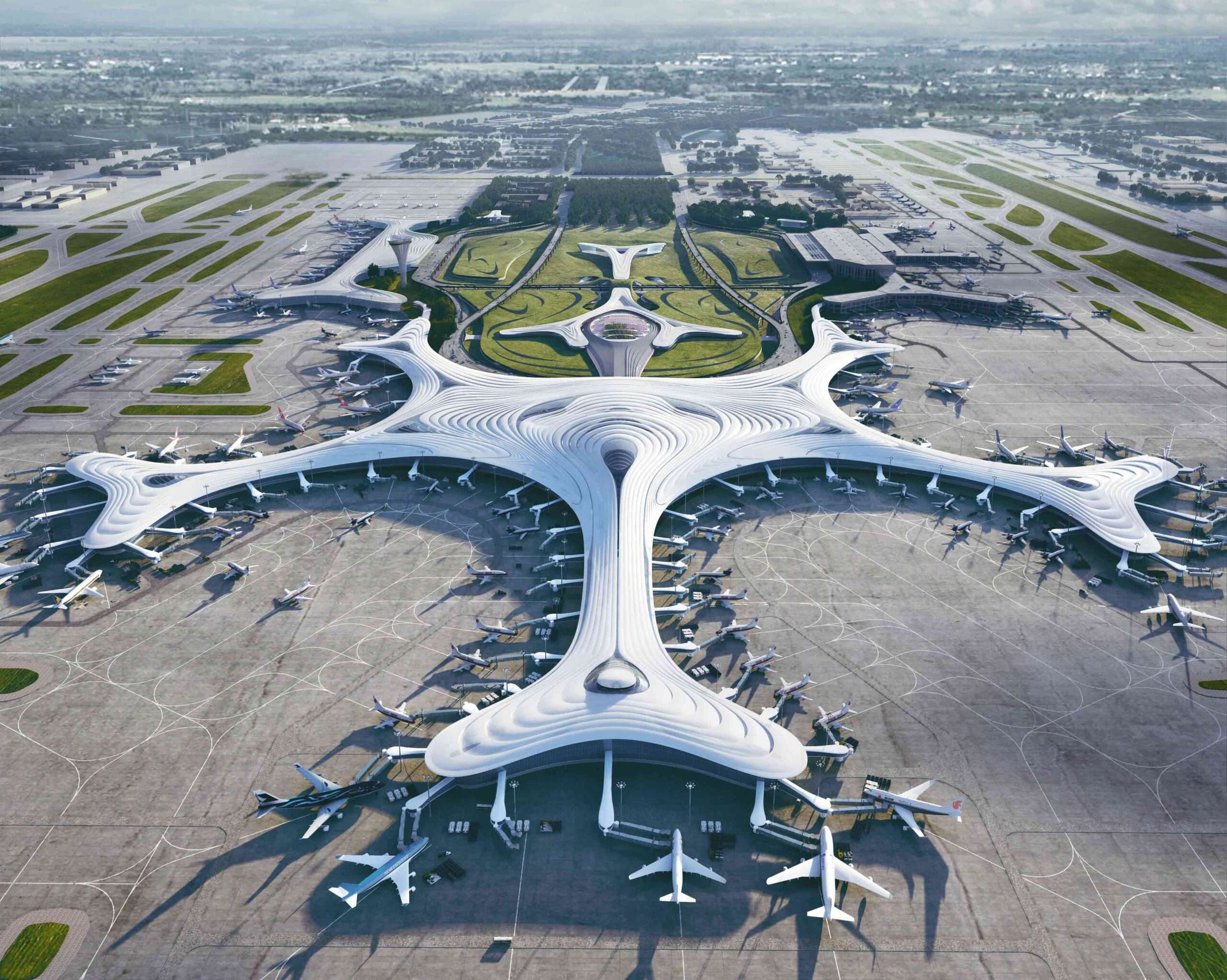 مطار هاربين T3 بواسطة MAD Architects