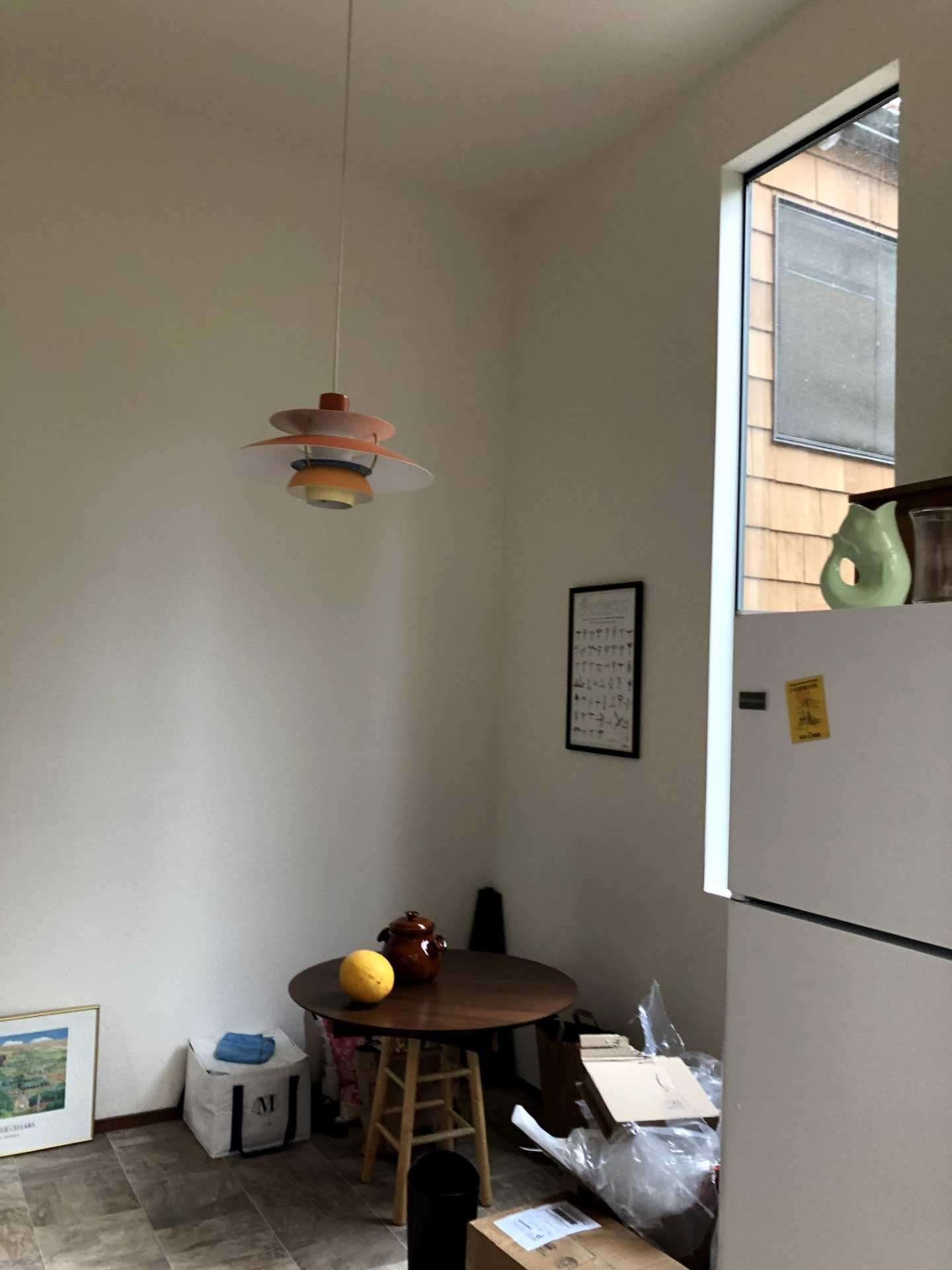 قبل صور ركن الإفطار في المطبخ.