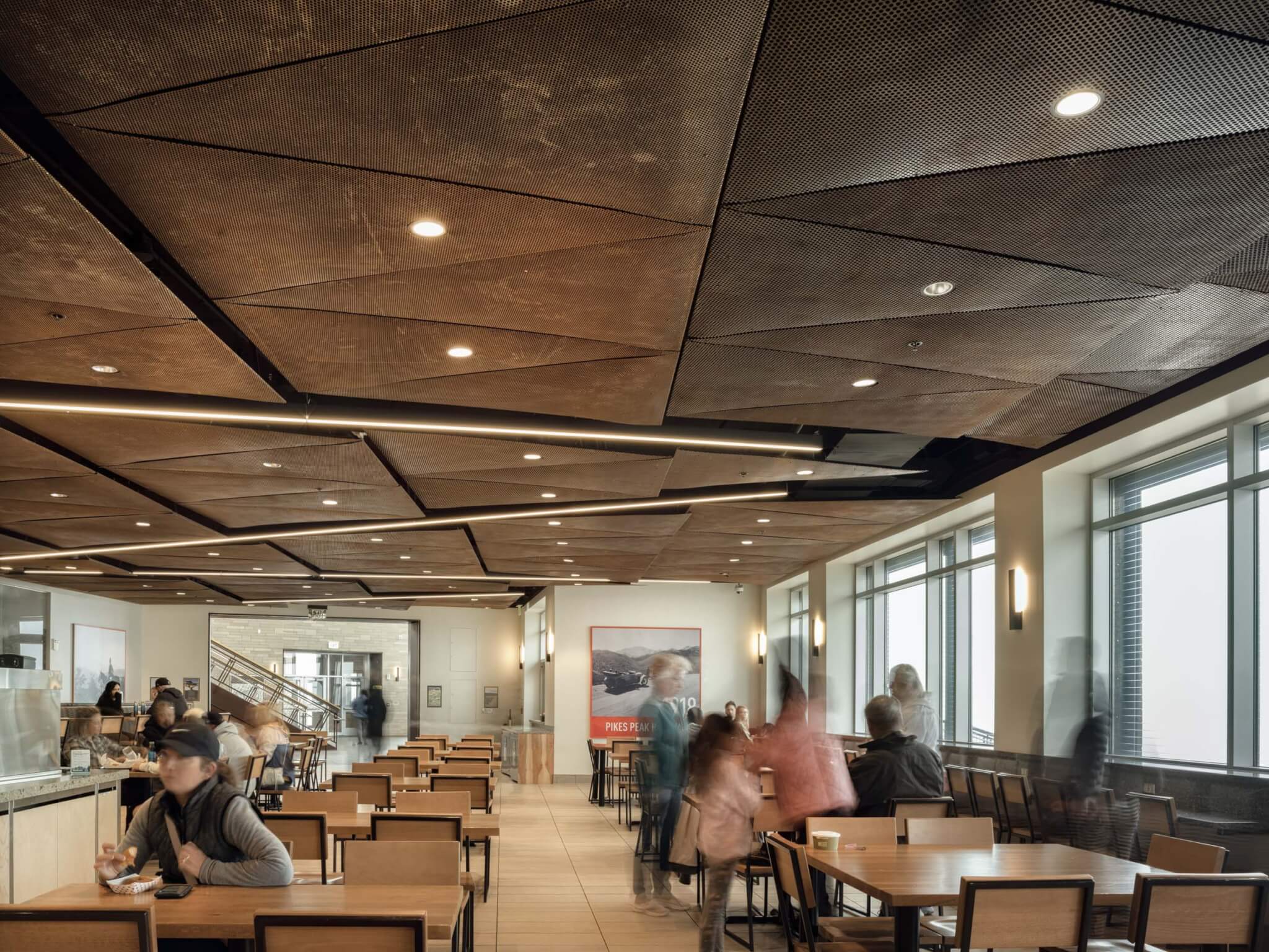 مساحة لتناول الطعام عرض داخلي