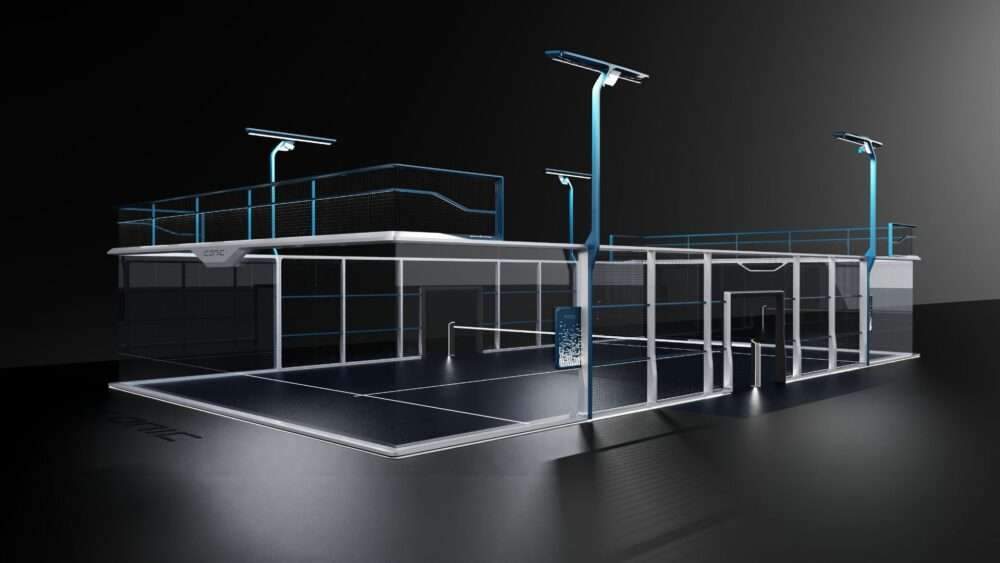 تأخذ Iconic Padel Court التصميم الرياضي إلى مستوى جديد تمامًا