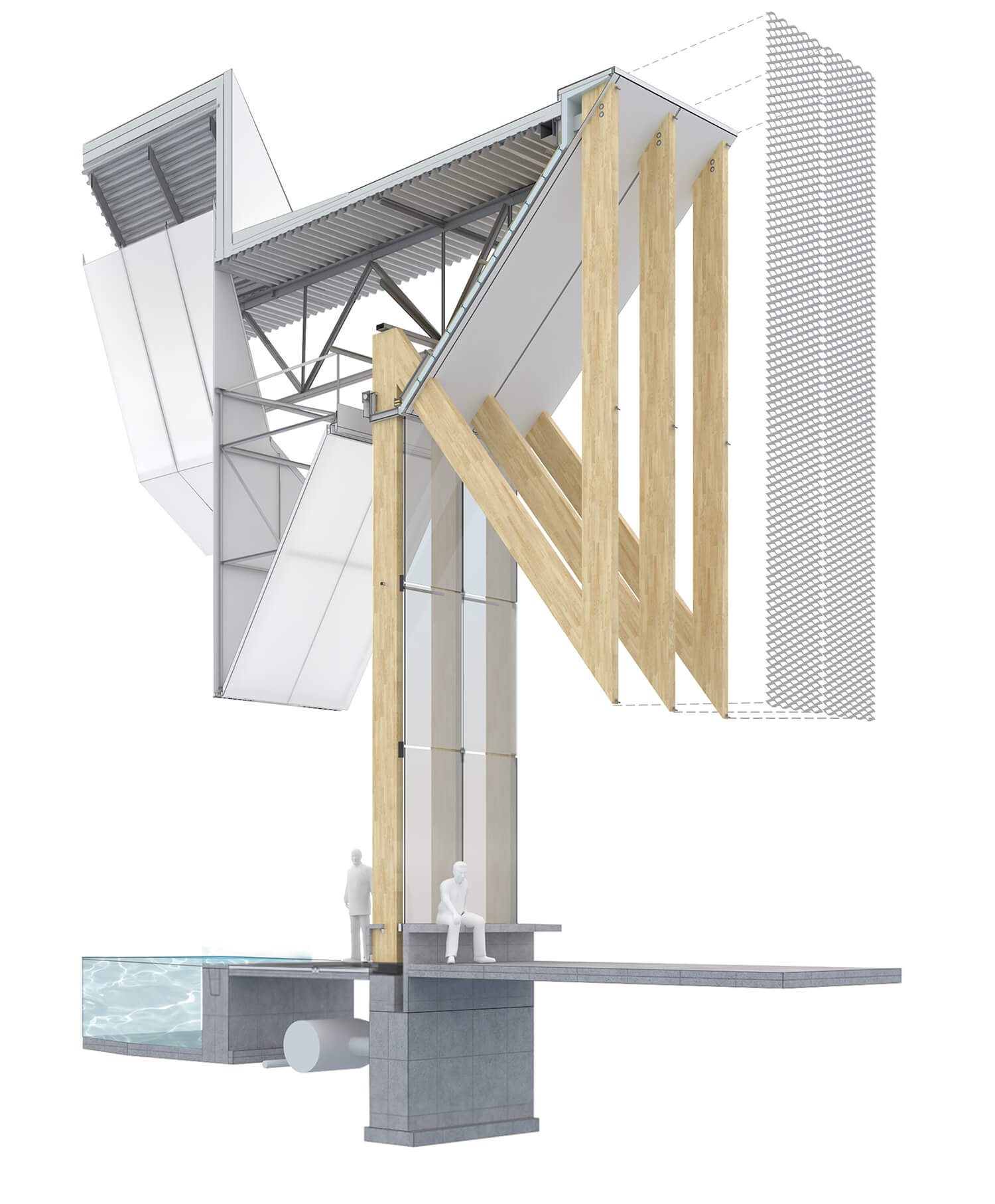 Structural system detail