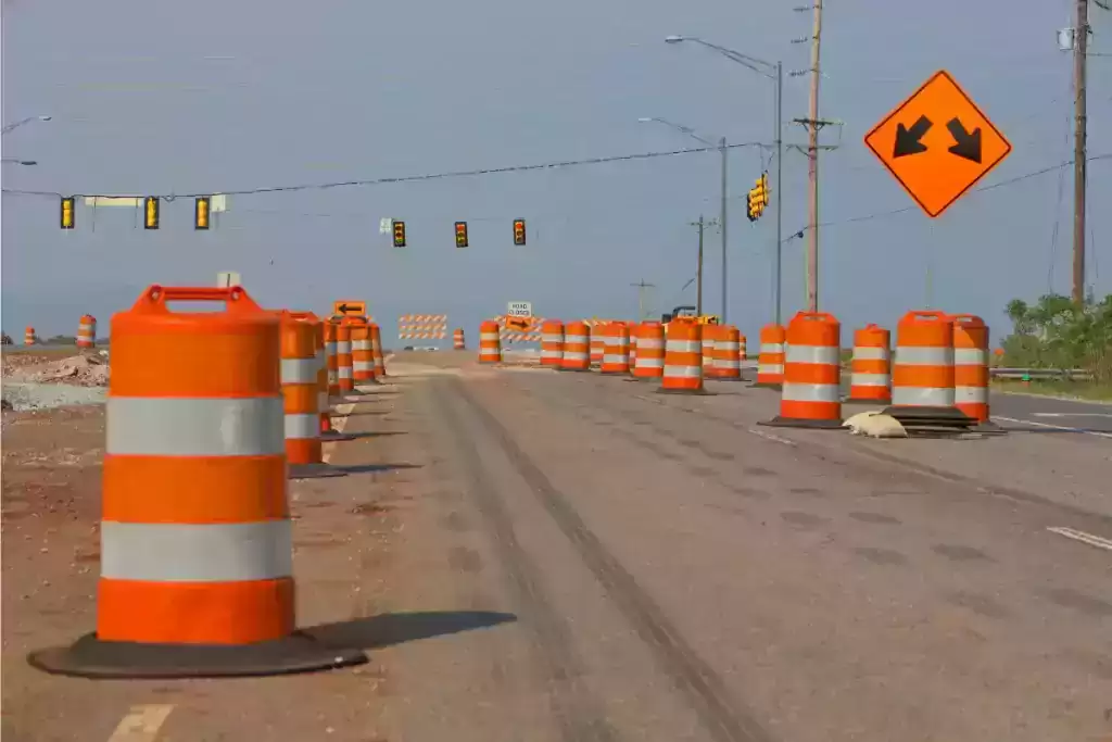 Procedures for staying safe in road construction areas