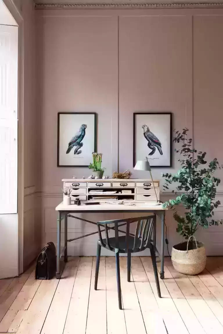 التصميم الداخلي للمكاتب المنزلية ومساحات العمل المشتركة