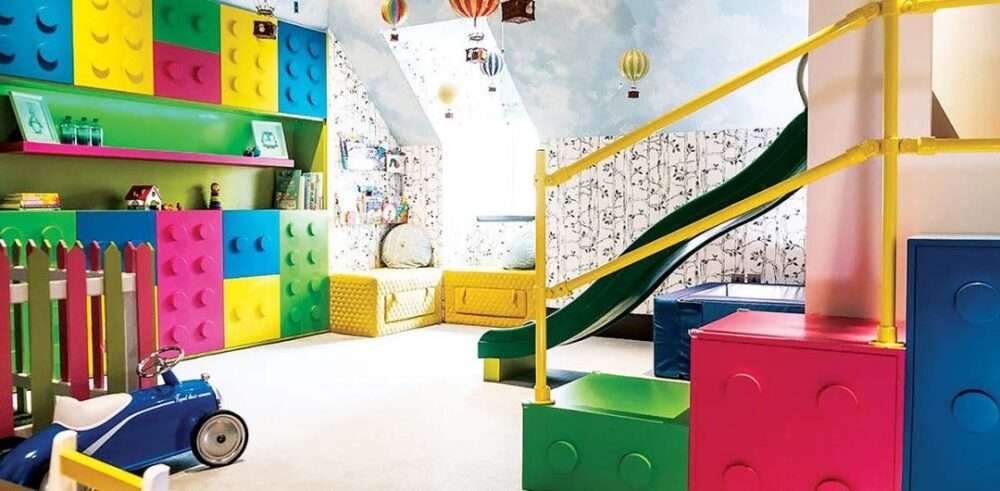 Design rooms and spaces for children