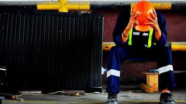 Signs of mental health problems in construction