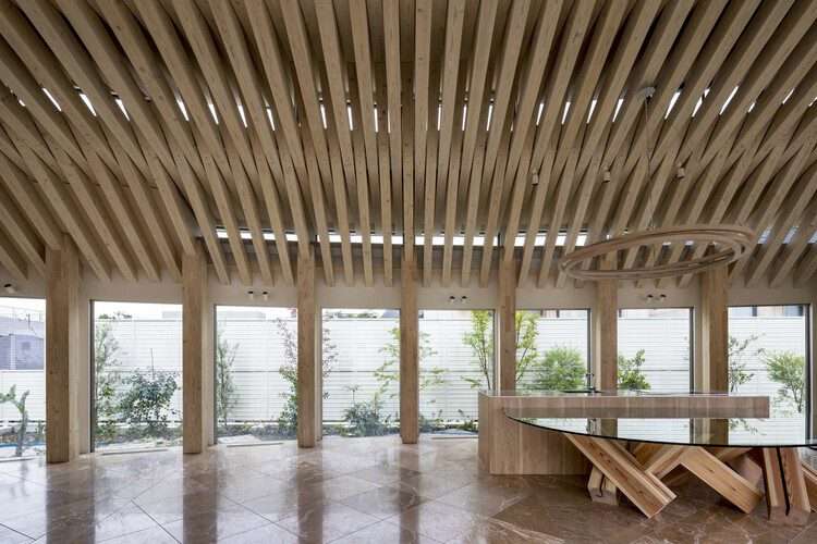 Ouloukyo House / AAE - التصوير الداخلي ، الشعاع ، العمود