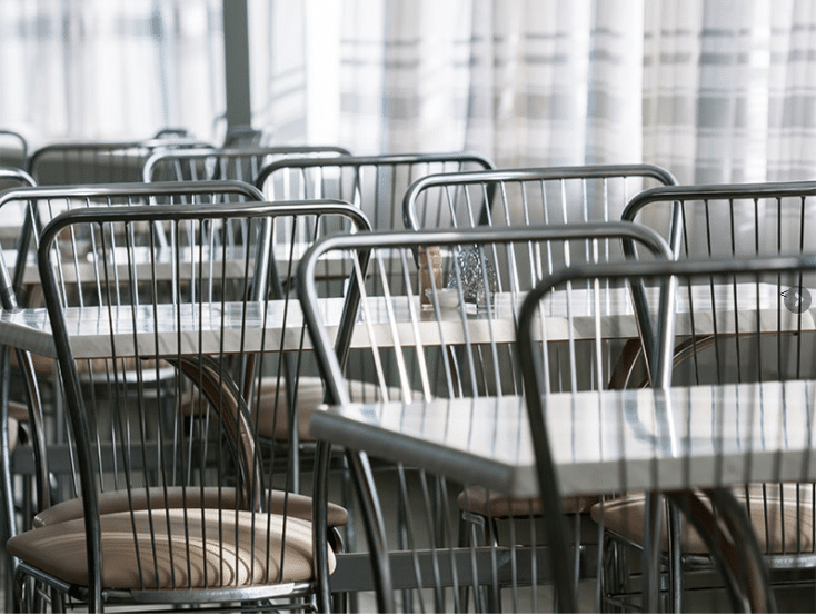 Outdoor metal tables and chairs featuring metals in furniture design