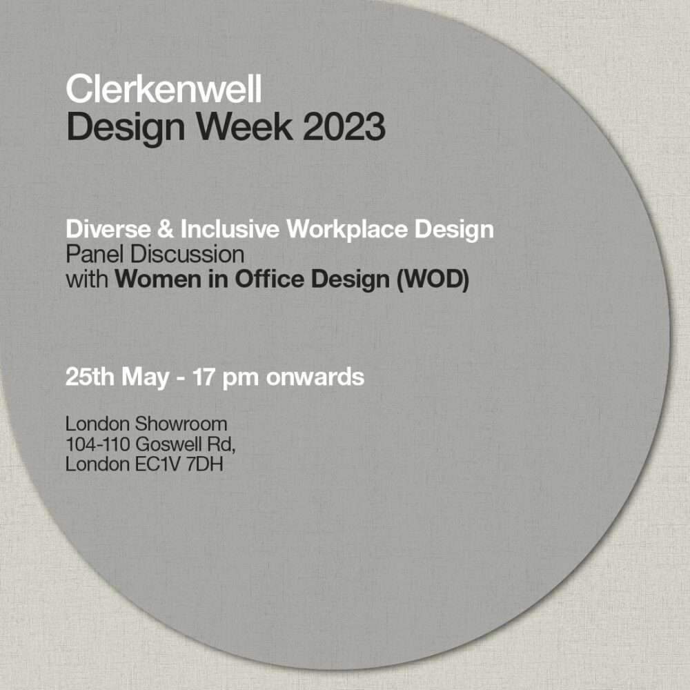 Clerkenwell Design Week | Andreu World أسبوع كليركينويل للتصميم | أندرو وورلد