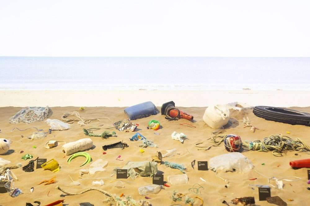A new exhibition at the V&A Dundee explores the relationship between plastic and nature