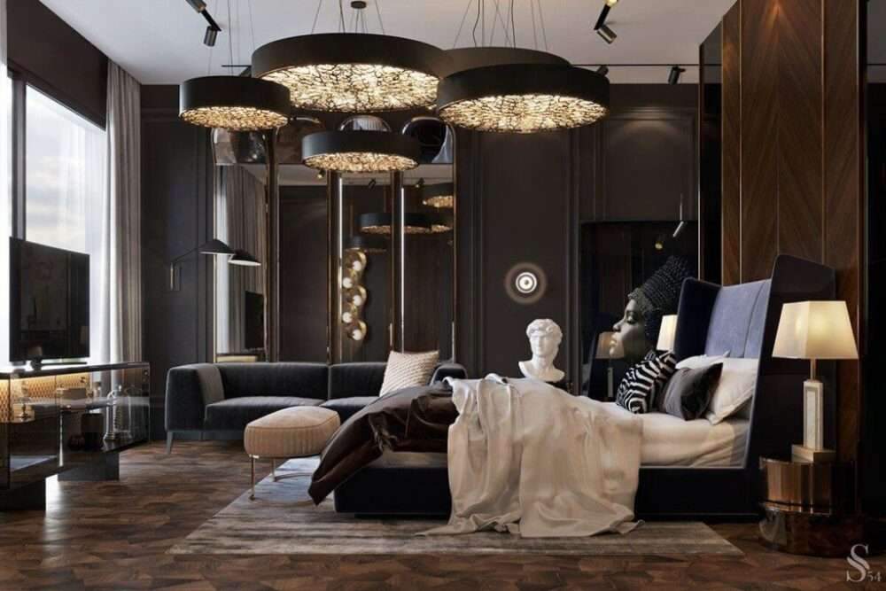 الفخامة في التصميم الداخلي واستخدامات المواد الفاخرة