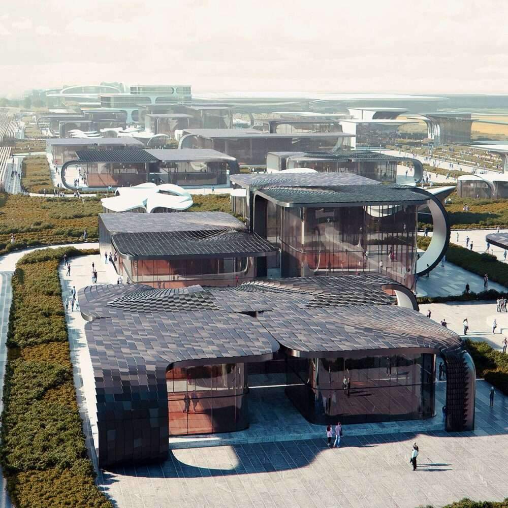Revealing a vision for Zaha Hadid's master plan for ODESA EXPO 2030