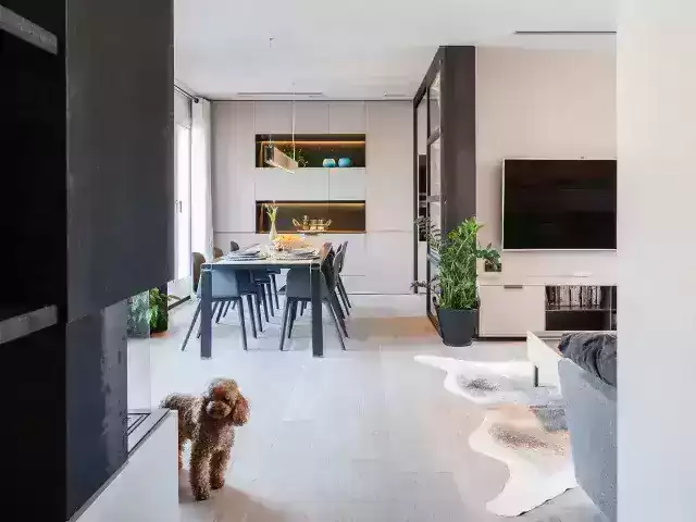 Surfaces and floors in interior design