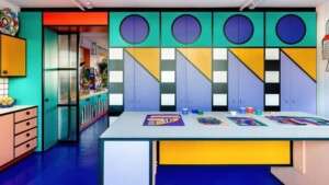 Camille Walala: colorful aesthetic to the max in self-designed studio كميل والالا: جمالية ملونة إلى أقصى الحدود في الاستوديو المصمم ذاتيًا