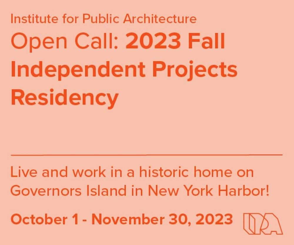 2023 Fall Independent Projects Residency