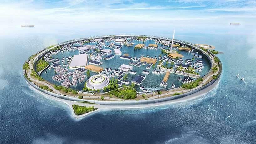 can this floating and smart healthcare city in japan turn oceans into a new economic zone?