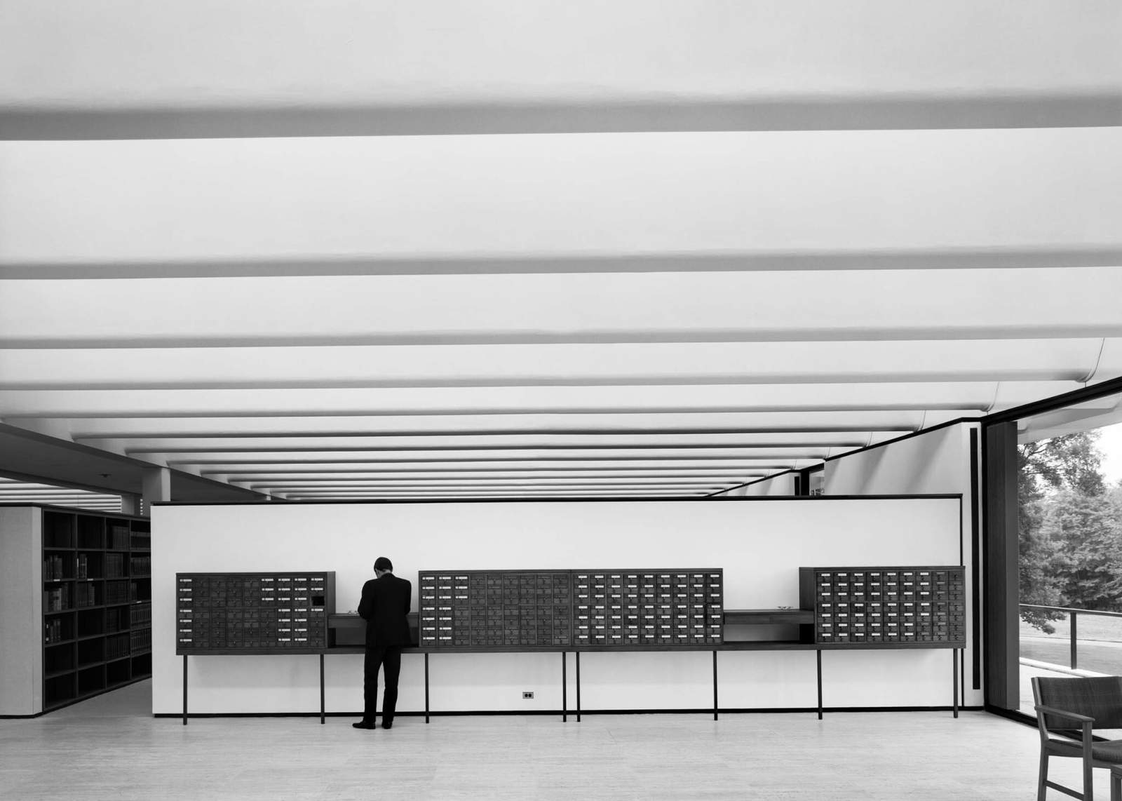 library lobby